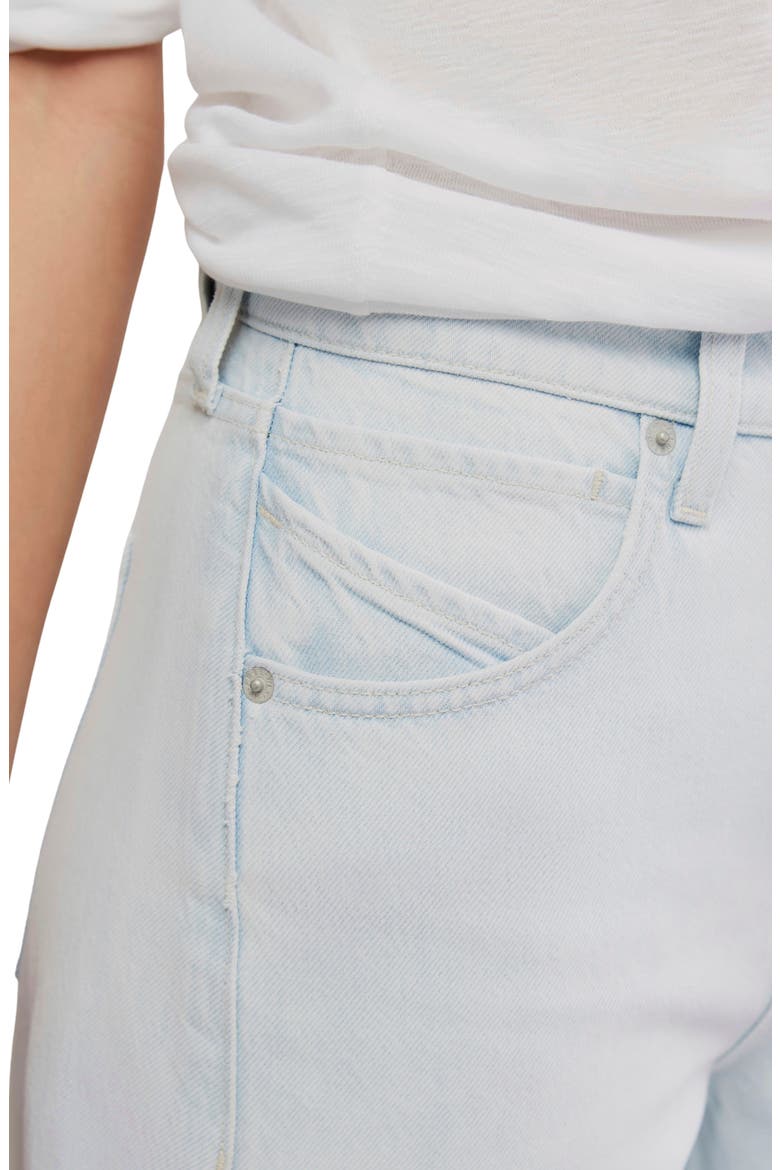 Alter Ego Raw Hem Wide Leg Boyfriend Jeans, Alternate, color, REALITY CHECK