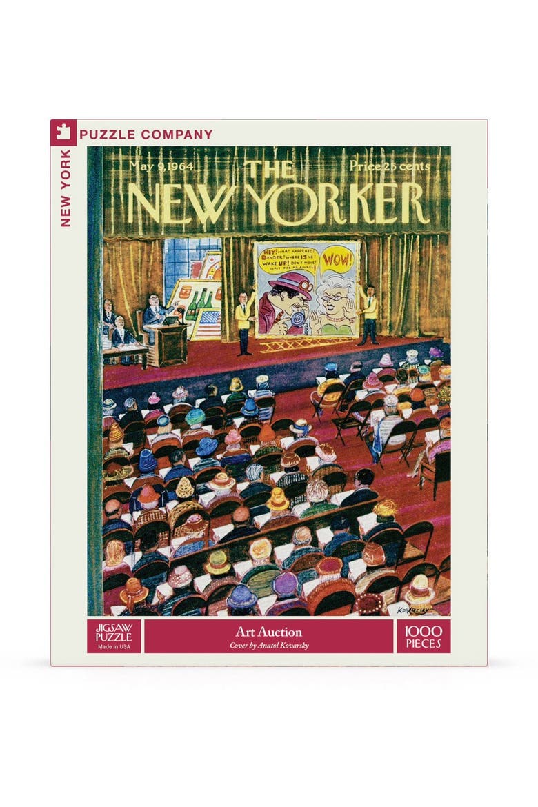 Art Auction 1000 Piece Puzzle, Main, color, No Color