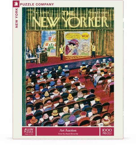 Art Auction 1000 Piece Puzzle