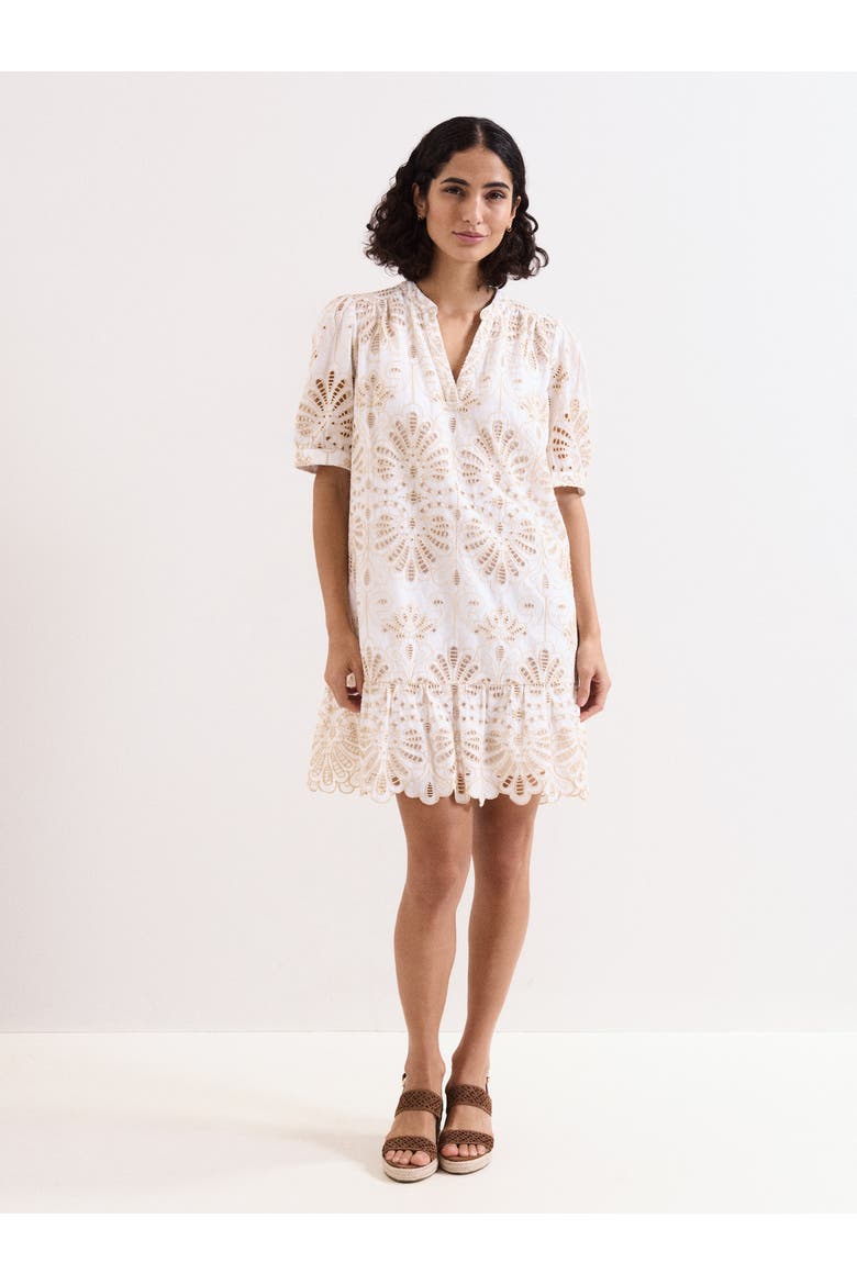 Liliana Mini Dress, Alternate, color, Stone