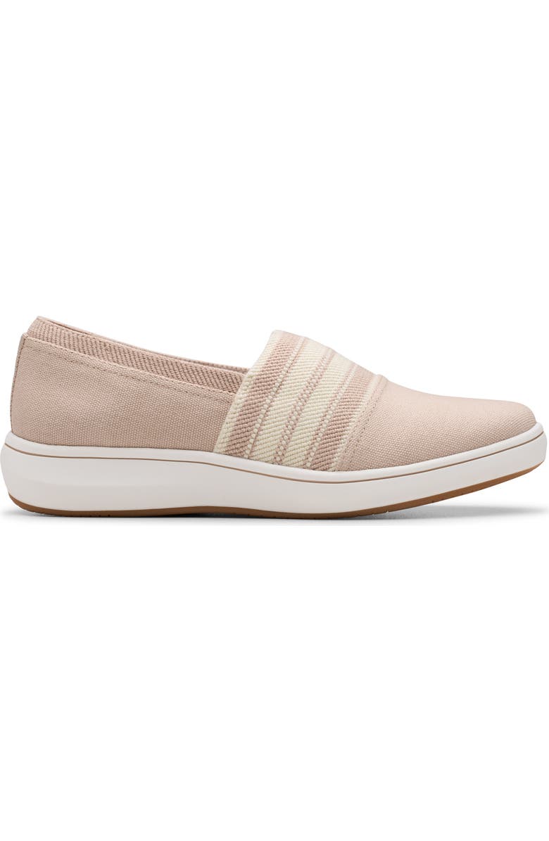 Clarks<sup>®</sup> Breeze Sky Mist Slip-On Sneaker, Alternate, color, Sand