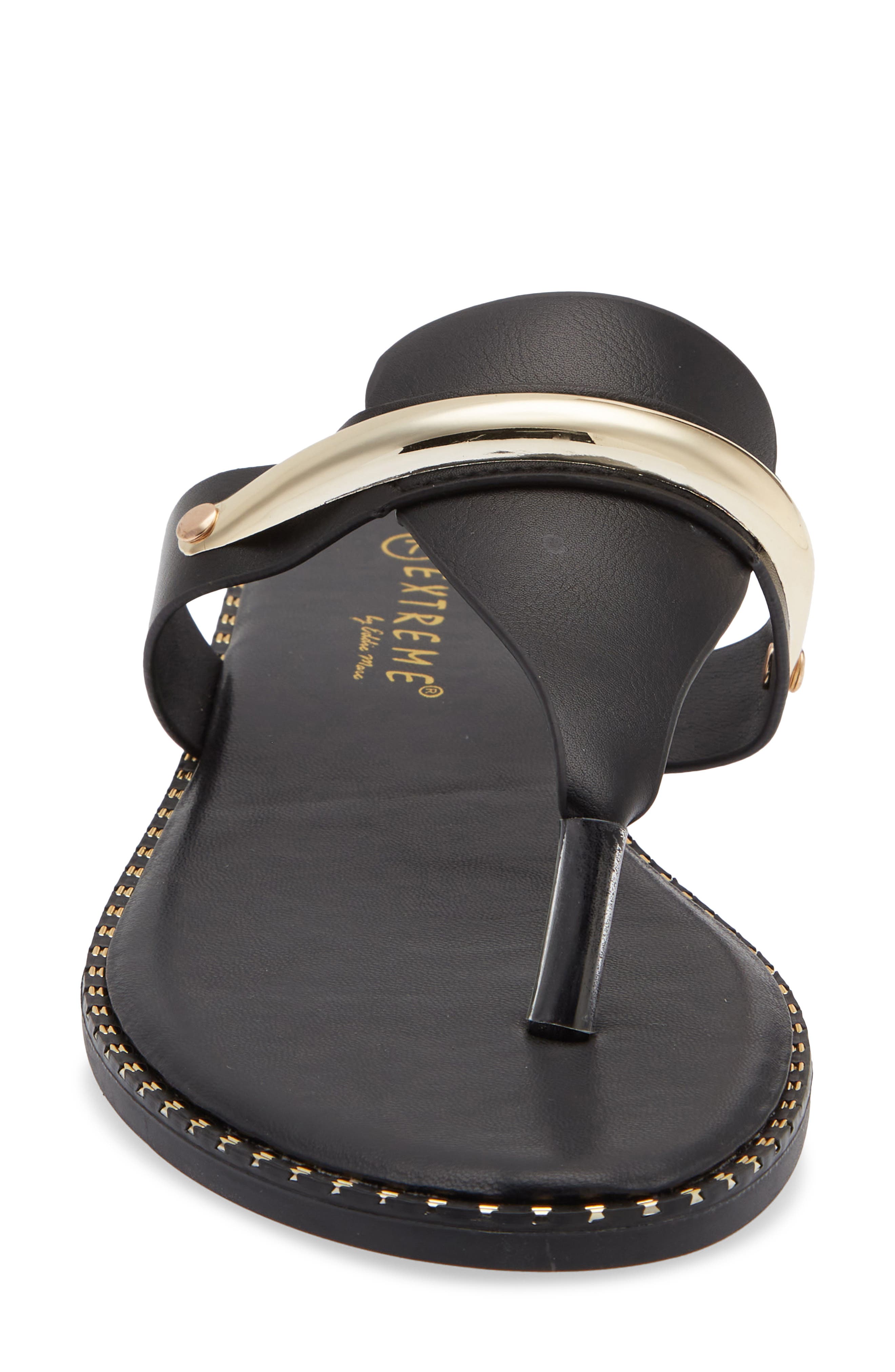 EXTREME BY EDDIE MARC Angel Slide Sandal, Alternate, color, Black