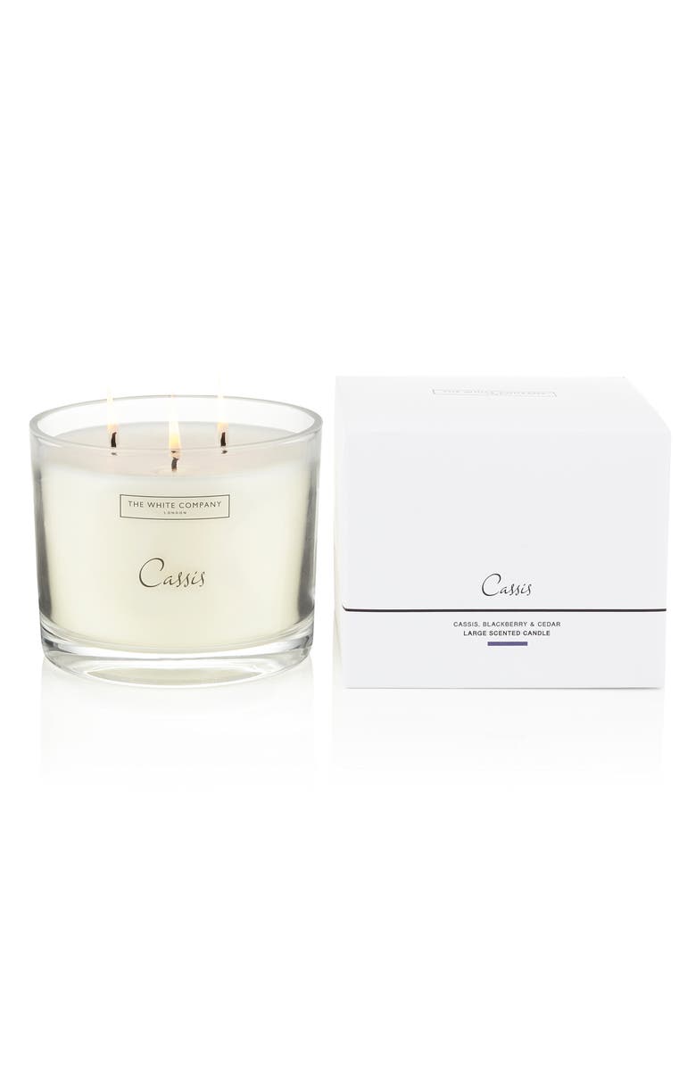 The White Company Large Scented Candle, Alternate, color, 