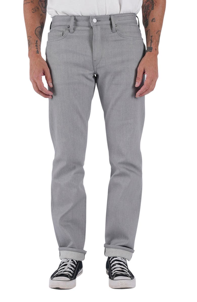 HIROSHI KATO The Hammer Straight Leg 14-Ounce Stretch Selvedge Jeans, Main, color, 