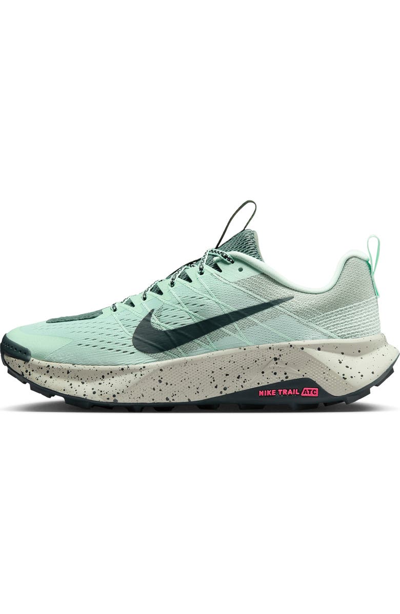 Nike ReactX Wildhorse 10 Trail Running Shoe, Alternate, color, 301 Mint Foam/Clay Green/Hyper Pink/Seaweed