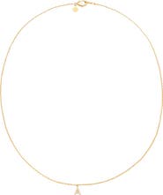 Petit Moments Call Me By Your Name Initial Pendant Necklace