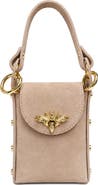 Persaman New York Raina Suede Mini Crossbody Bag