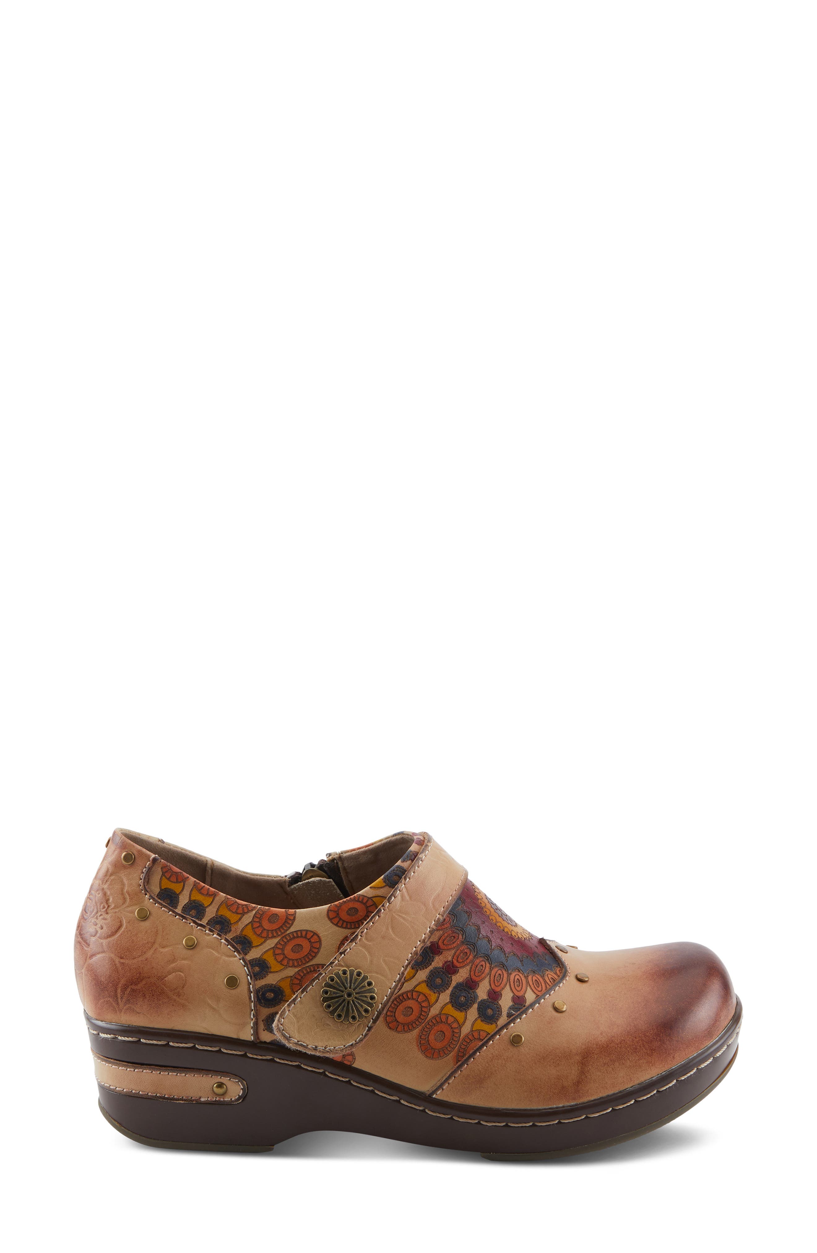 L
Artiste by Spring Step Shaded Clog, Alternate, color, Beige Multi