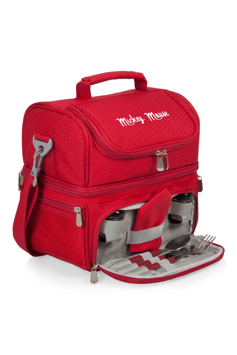 x Disney® Mickey Mouse Pranzo Cooler Tote Bag, Alternate, color, RED