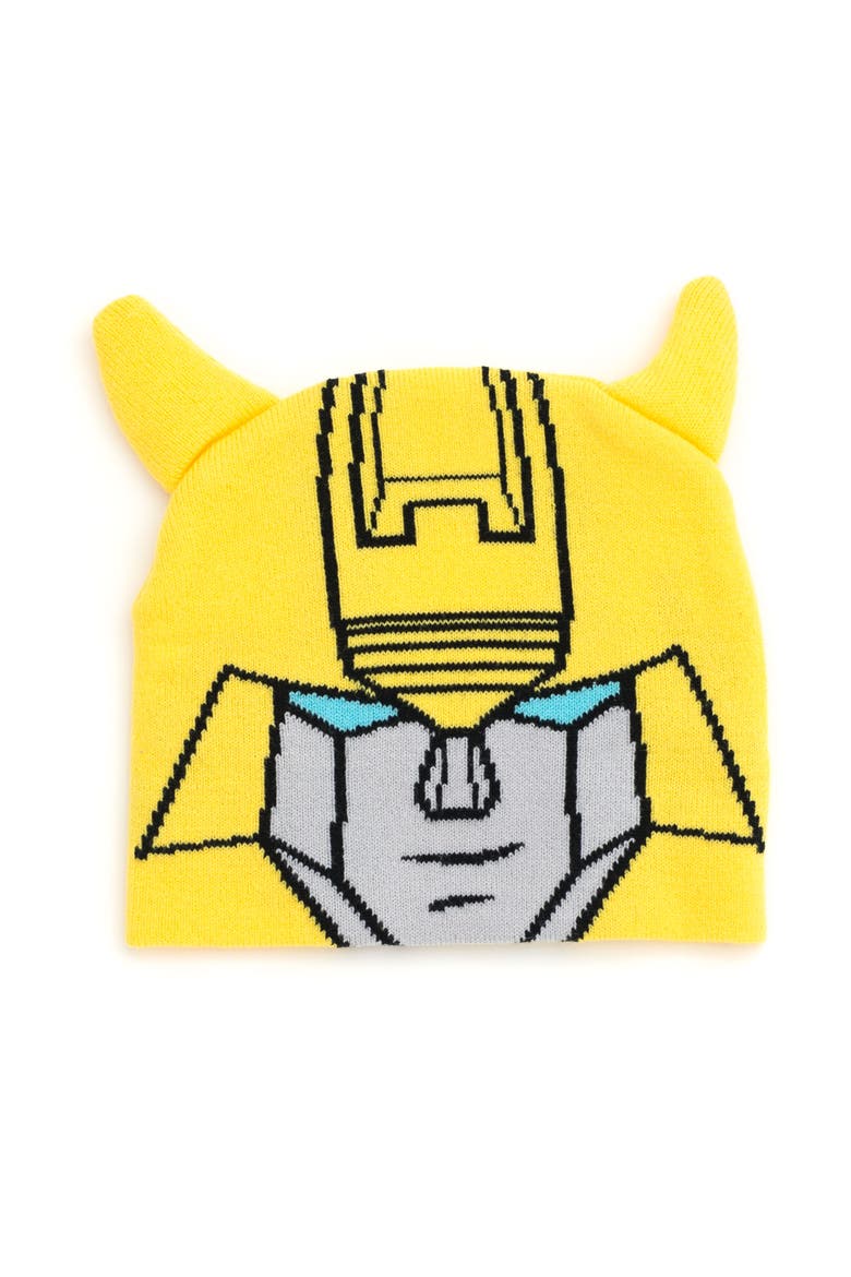 Bumblebee Fleece 2-Piece Sweatshirt and Hat Set, Alternate, color, Bumblebee Blue Grey