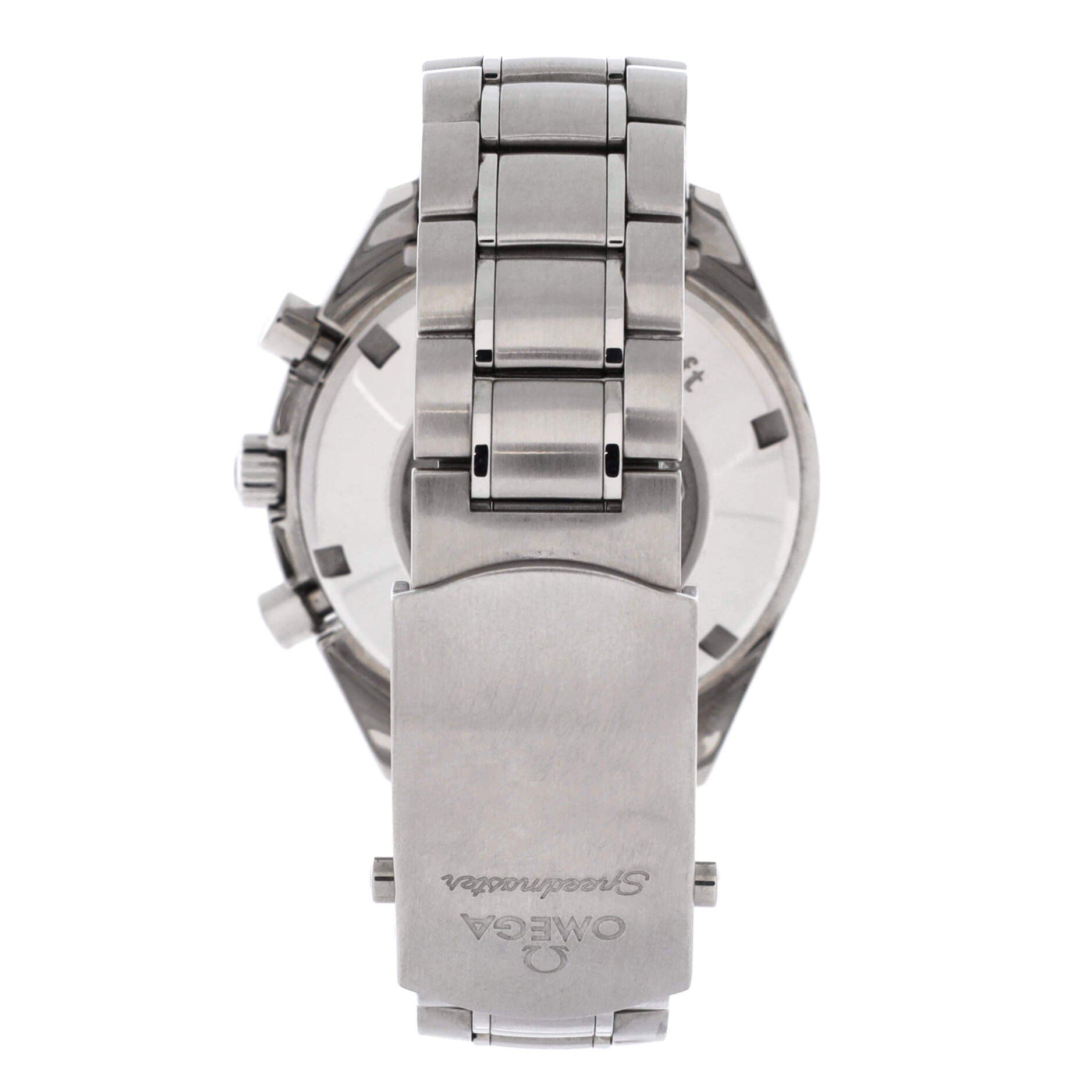 Speedmaster Date/Day-Date Chronograph Automatic Watch Stainless Steel 40, Alternate, color, Metallic Silver