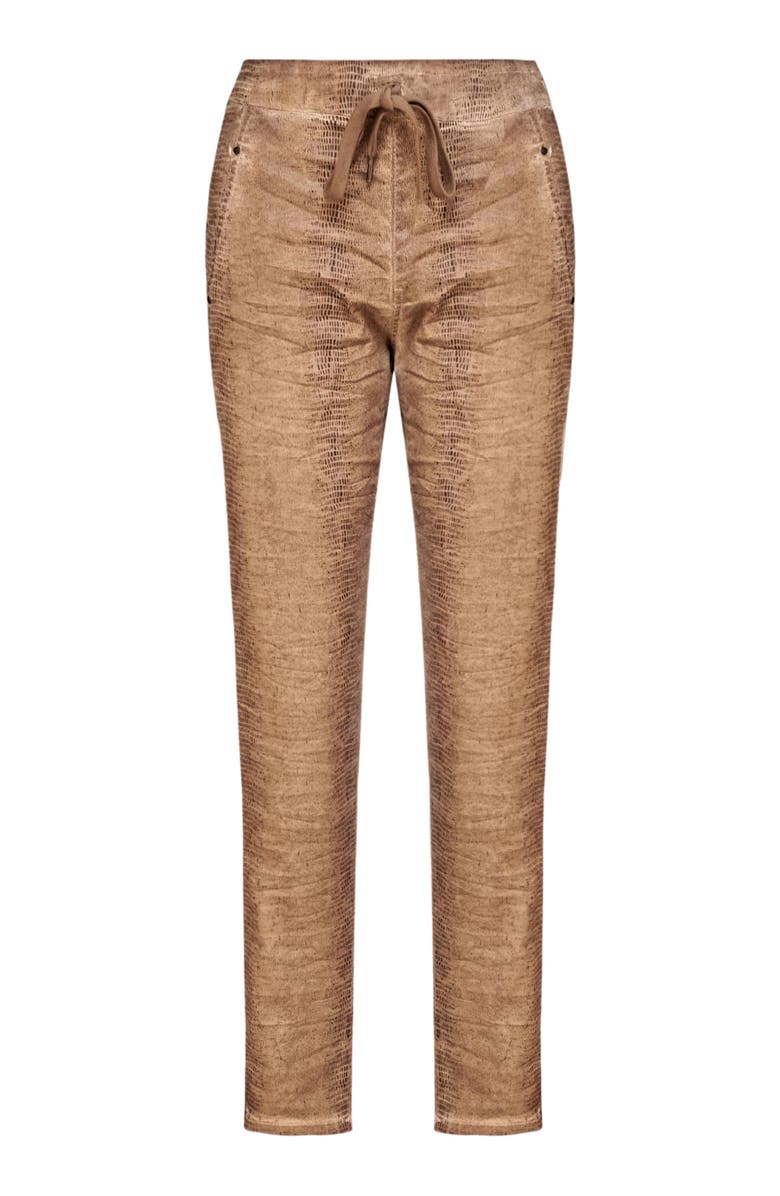 Alembika Serpent print slim-fit stretch jeans, Alternate, color, 