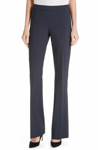 BOSS Tulea Side Zip Tropical Stretch Wool Trousers