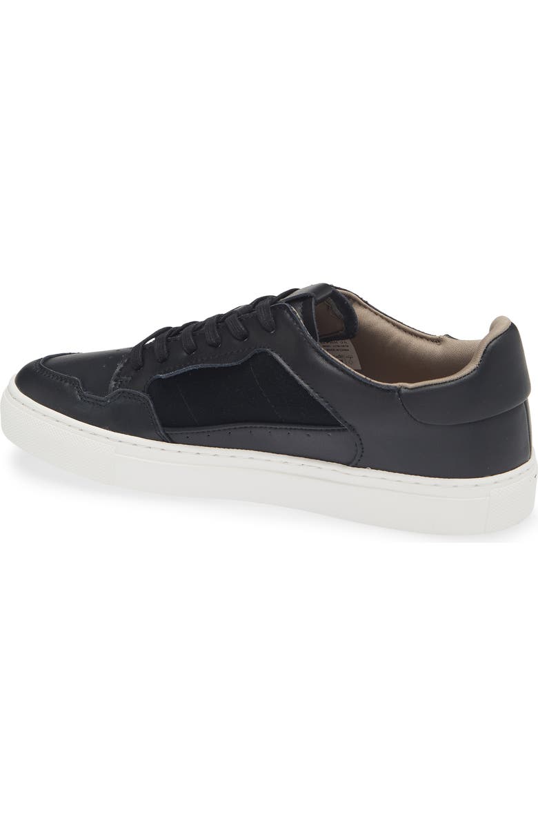 AllSaints Alton Low Top Sneaker, Alternate, color, Black/ White