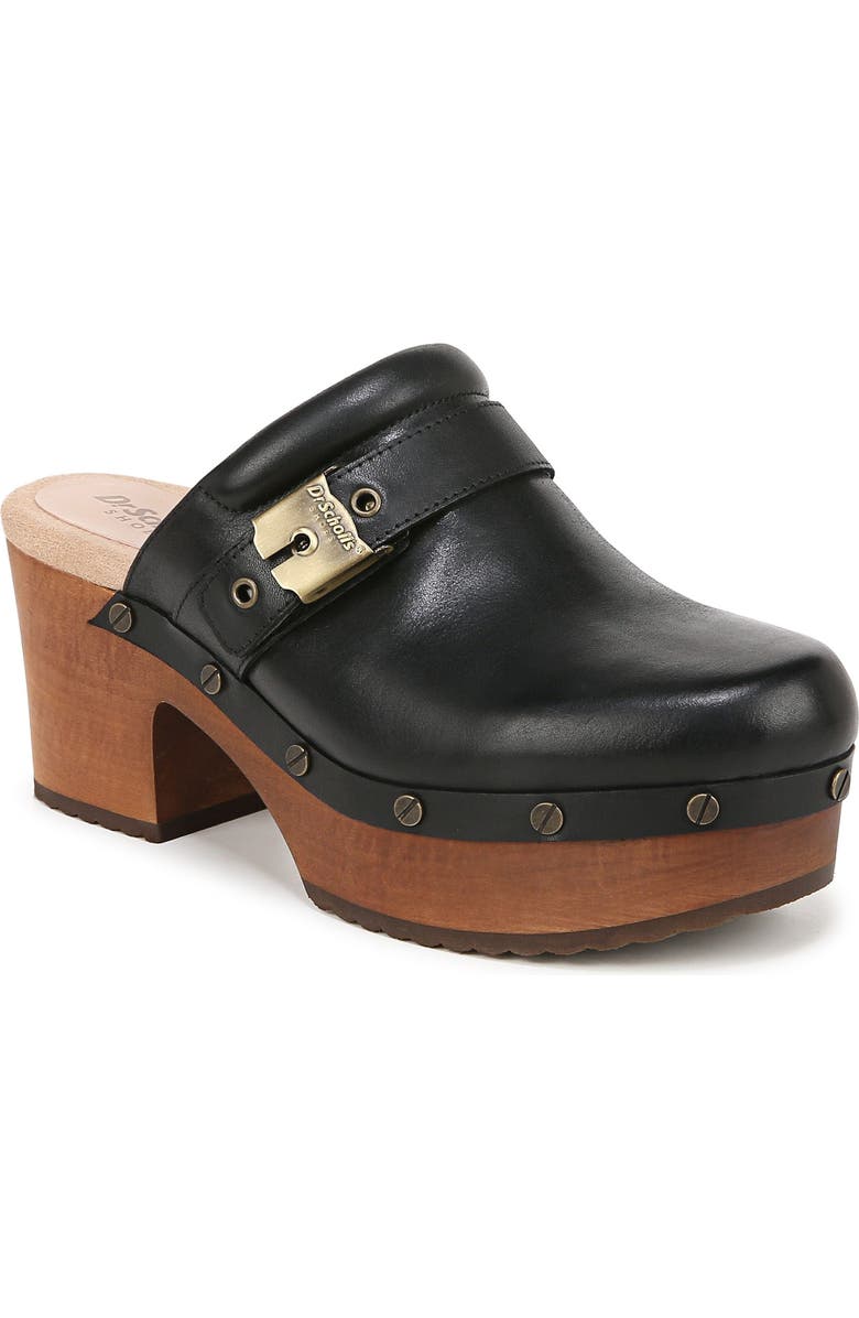 Dr. Scholl's Original Collection Joy Platform Clog, Main, color, Black