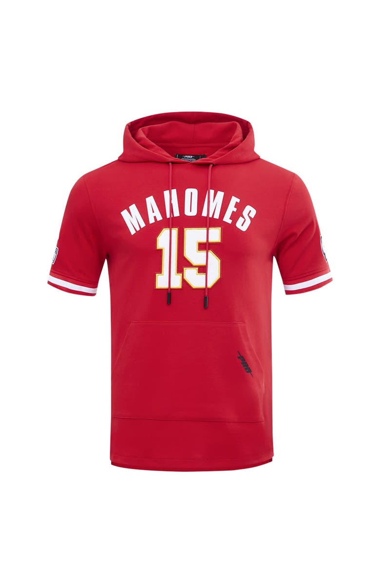 PRO STANDARD Men's Pro Standard Patrick Mahomes Red Kansas City Chiefs Player Name & Number Hoodie T-Shirt, Alternate, color, Red