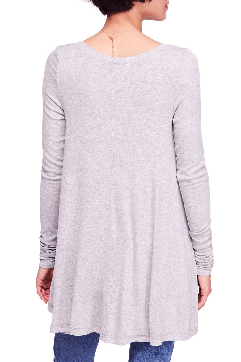We the Free by Free People January Tee, Alternate, color, GREY