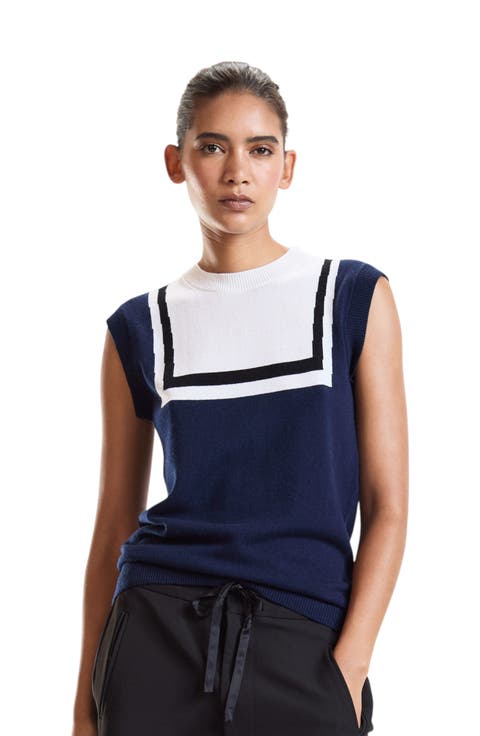 Eastport Sleeveless Knit Pullover
