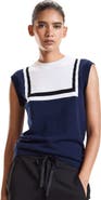 Cynthia Rowley Eastport Sleeveless Knit Pullover