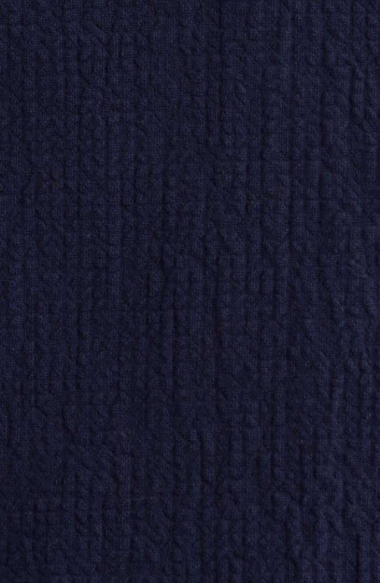 Wax London Eldon Cotton Seersucker Jacket, Alternate, color, Navy