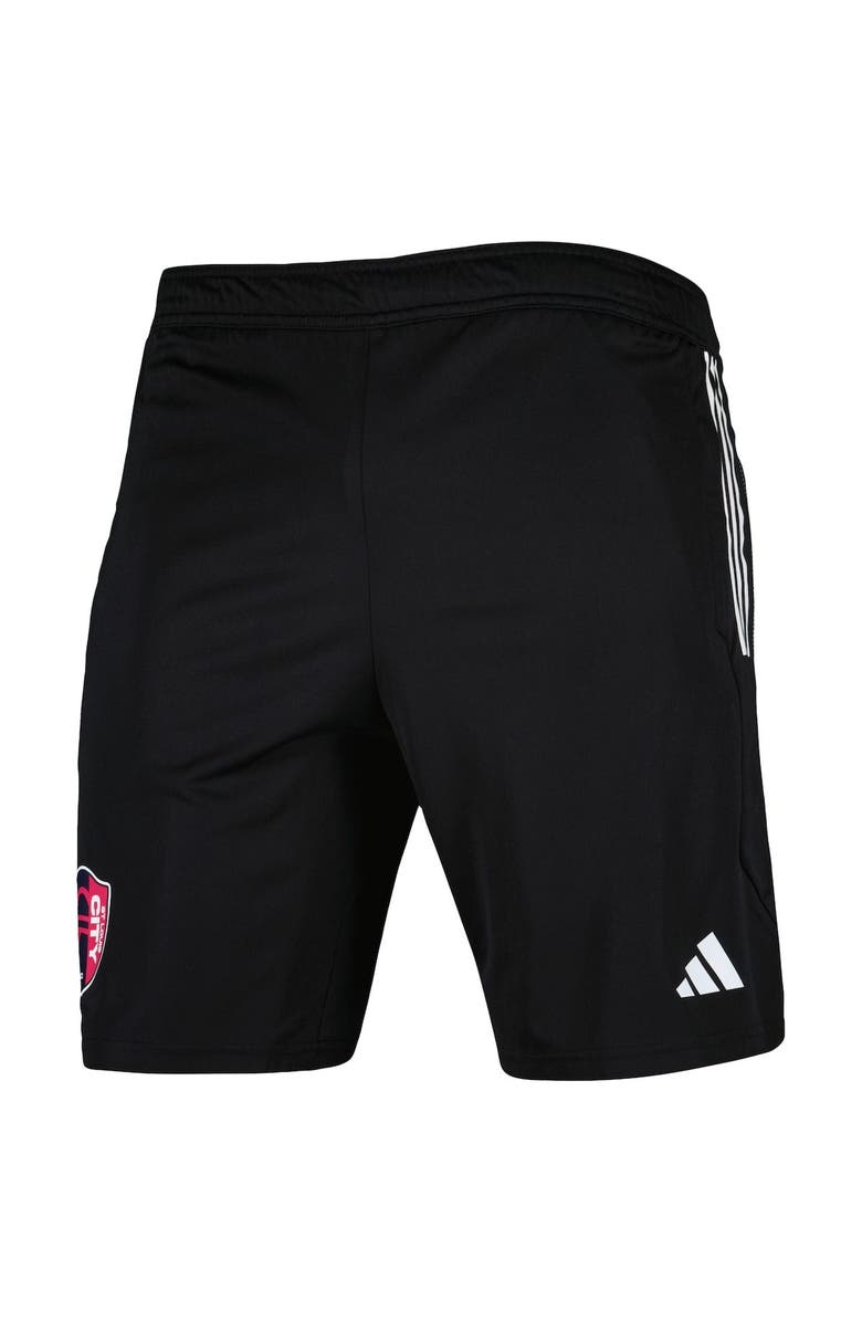 adidas Men's adidas Black St. Louis City SC 2023 On-Field AEROREADY Training Shorts, Alternate, color, Black