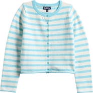 Freshman Kids' Striped Crewneck Cardigan