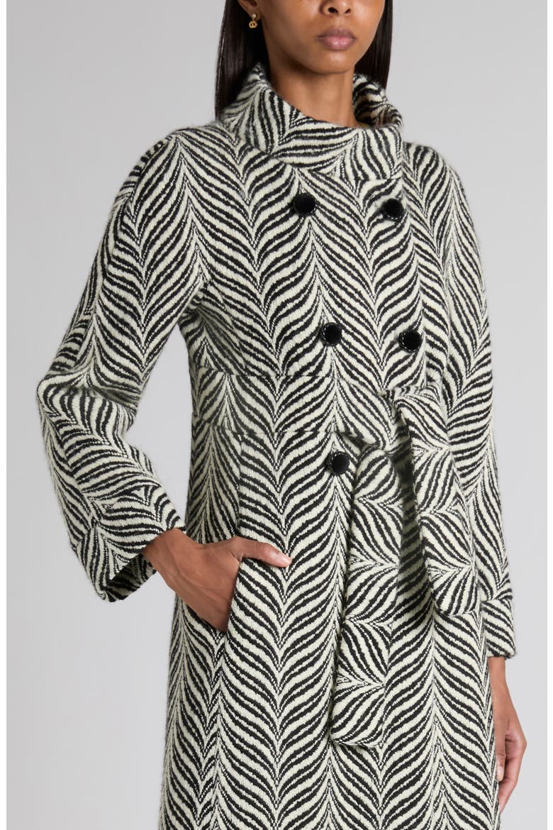 Fauve Wool Blend Coat, Alternate, color, BUTTER