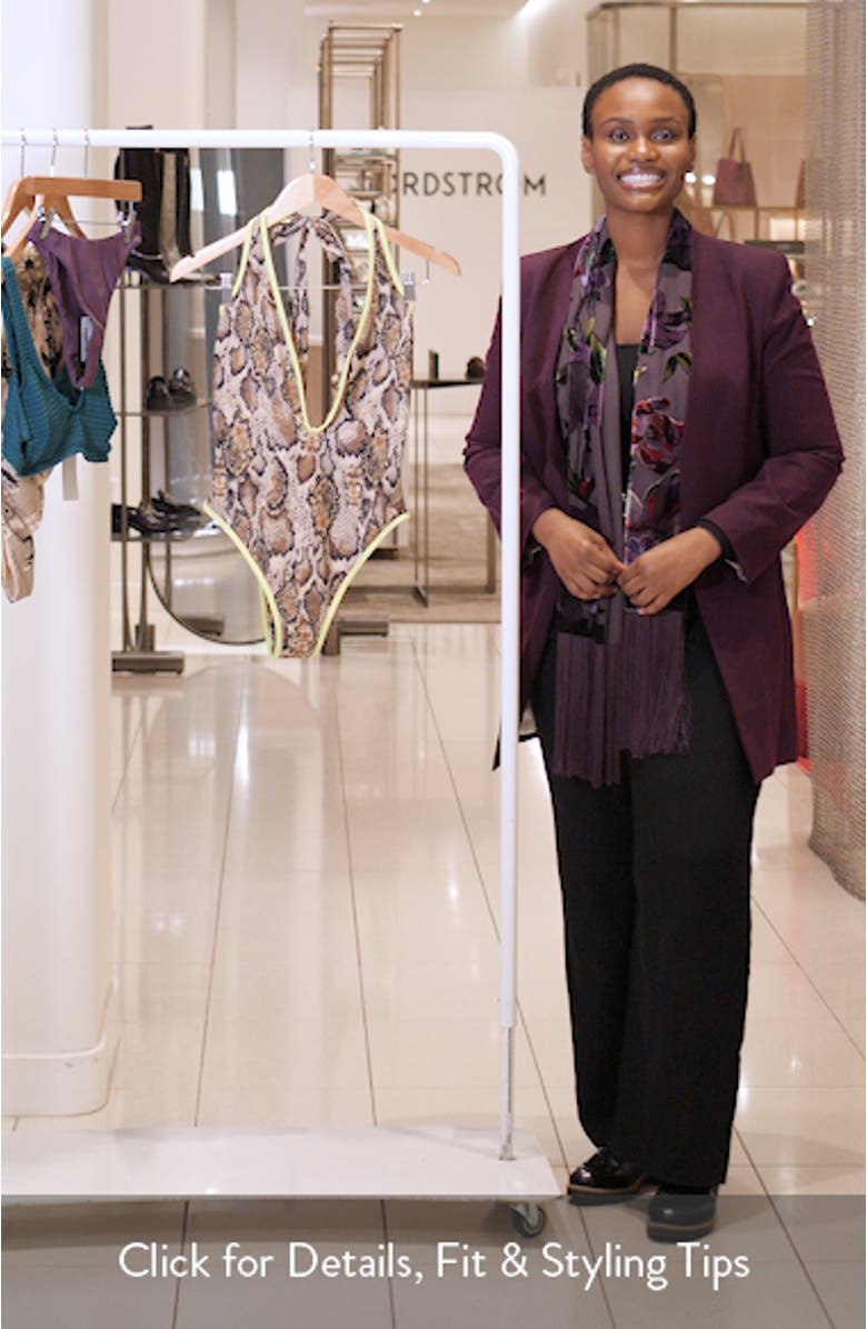 Sardina One-Piece Swimsuit, sales video thumbnail