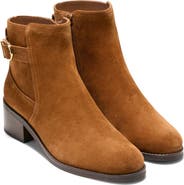 Cole Haan Haddie Buckle Leather Bootie