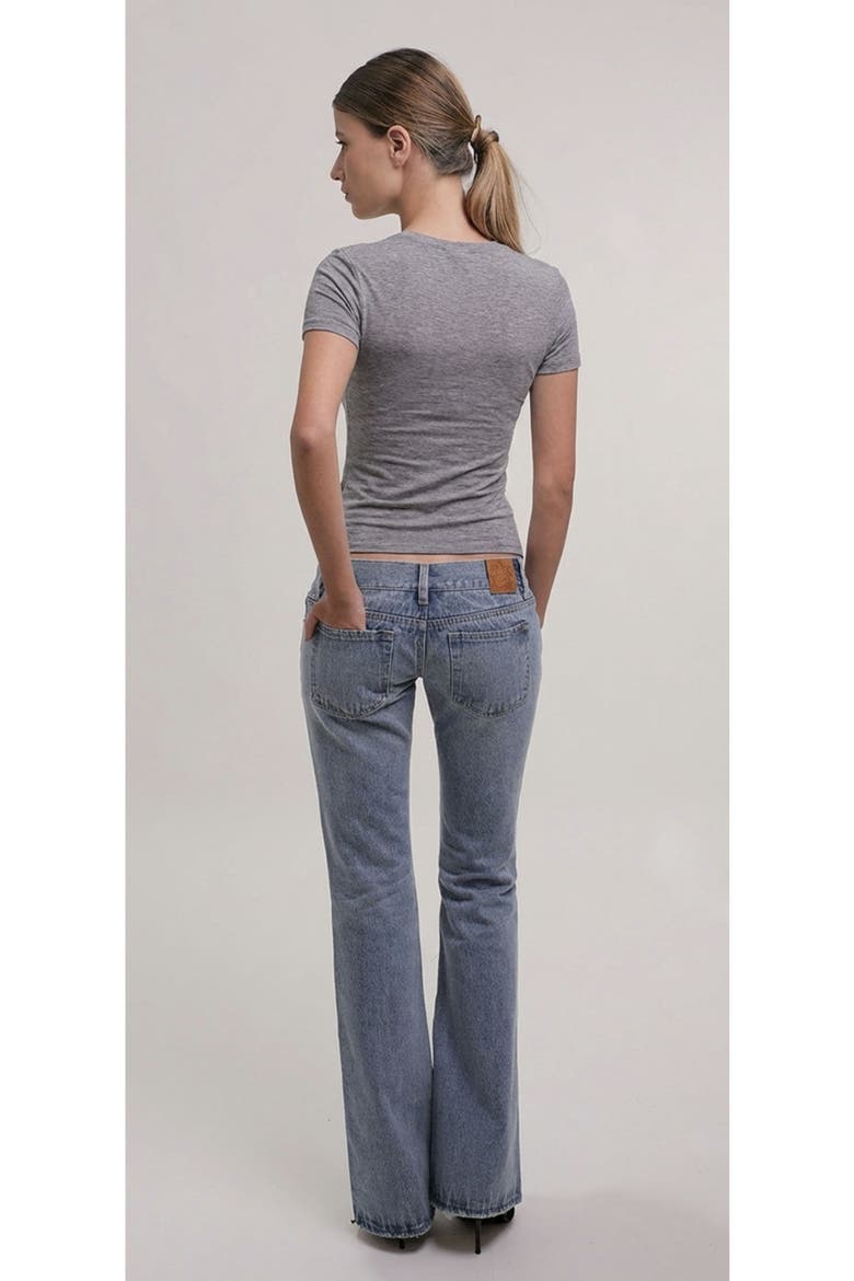 Papper Ripple T Shirt, Alternate, color, Grey