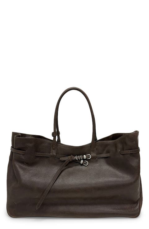 Grandma Bag XL Leather Tote
