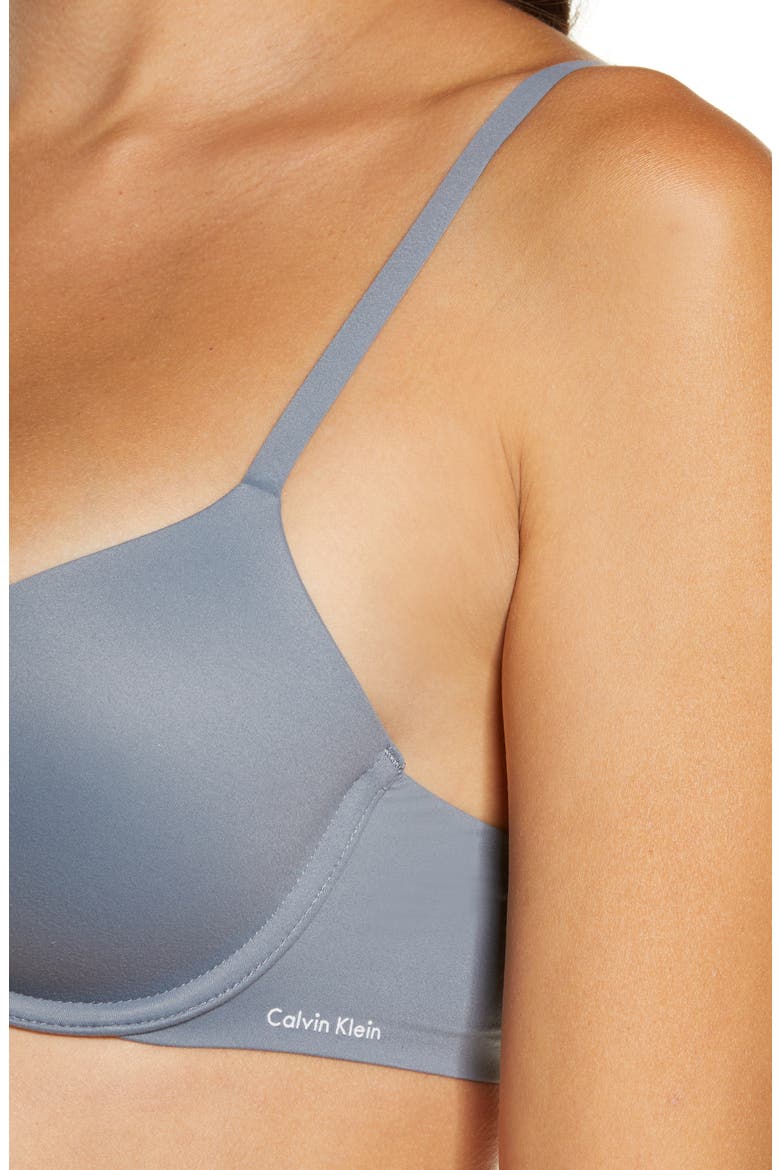 Perfectly Fit Modern Underwire T-Shirt Bra, Alternate, color, CINDER DUST