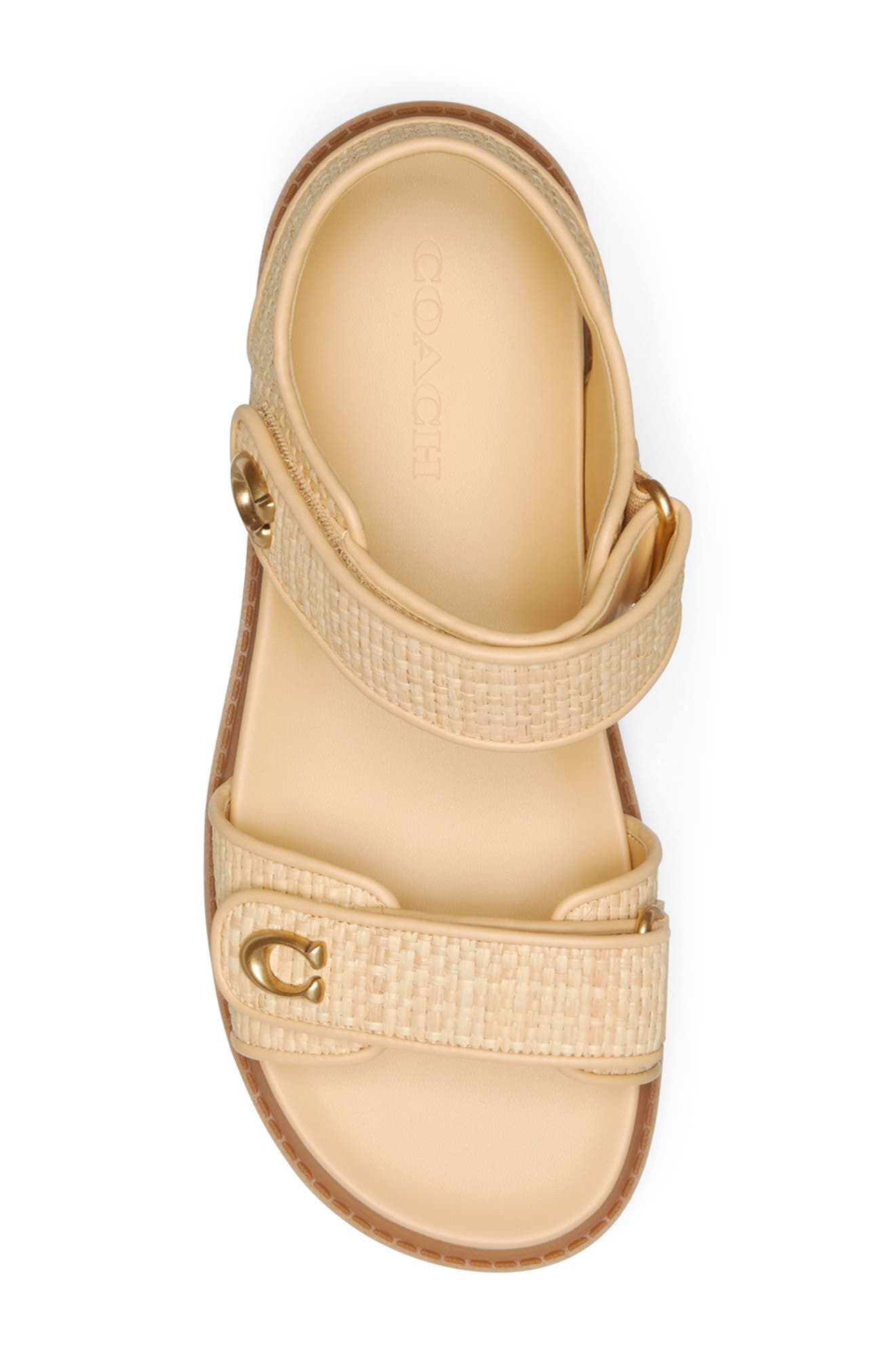 Brynn Raffia Sandal, Alternate, color, NATURAL