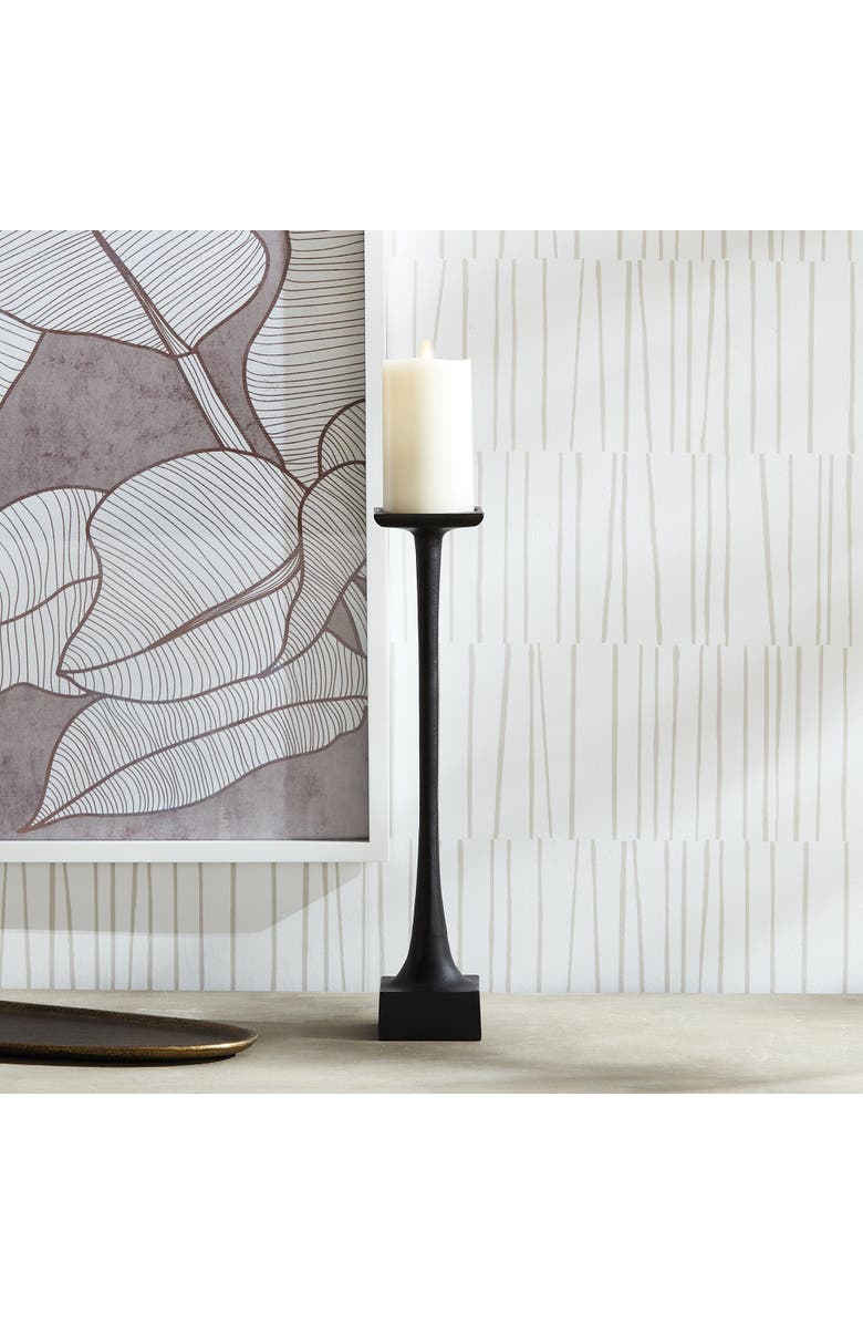 Napa Home & Garden Milton Candle Stand, Alternate, color, Black