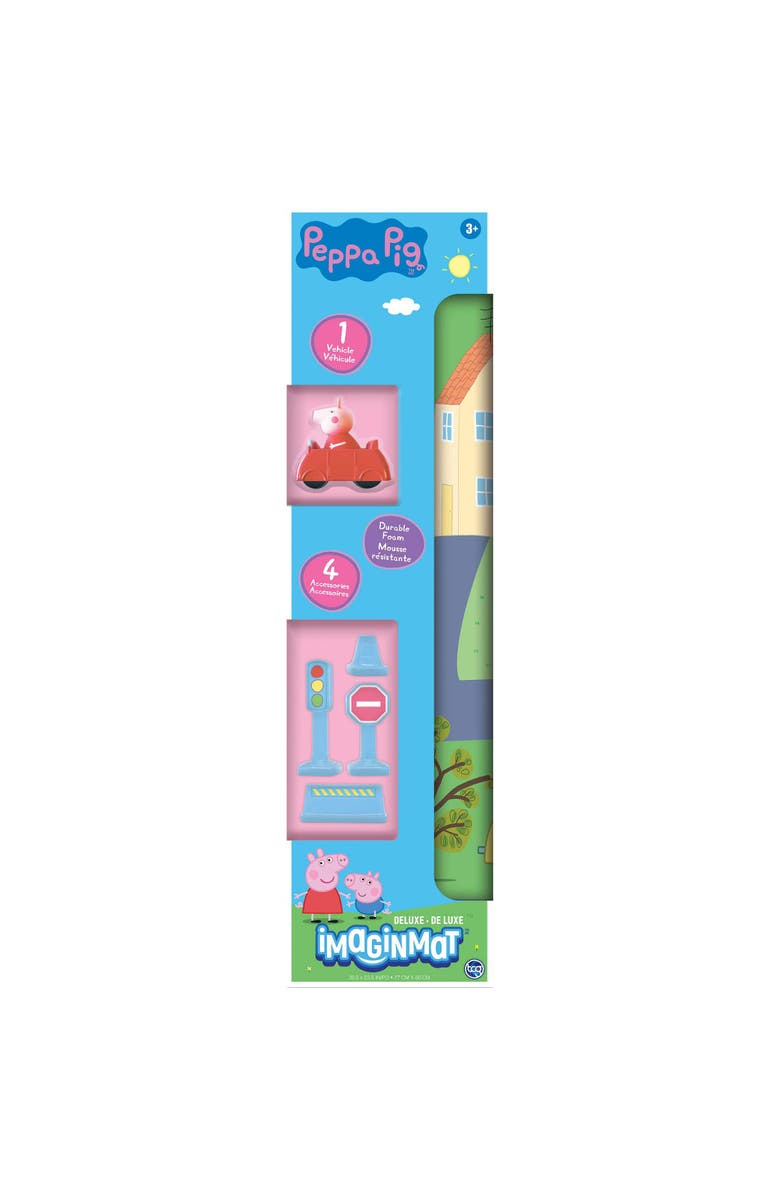 Imaginmat Deluxe Peppa Pig Floor Playmat, Alternate, color, Multicolored