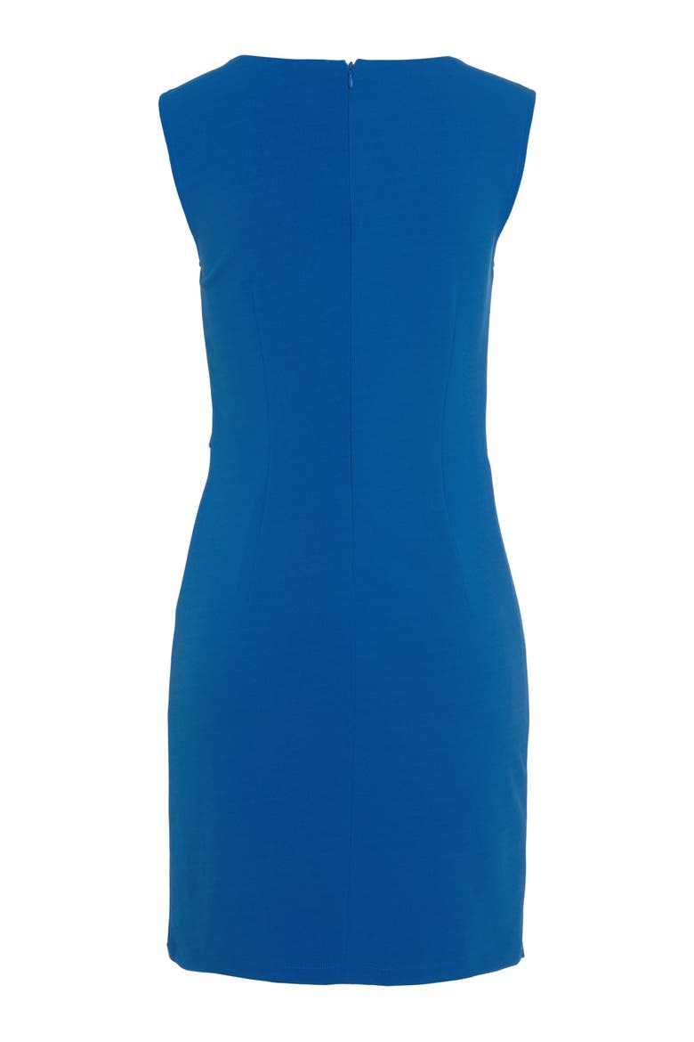 Asymmetrical Hem Dress, Alternate, color, Blue