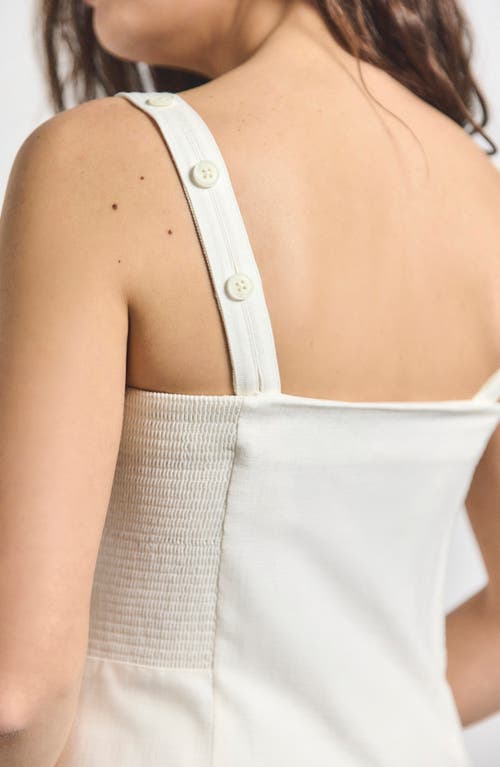 Derek Lam 10 Crosby Nova Vest In Blanc De Blanc