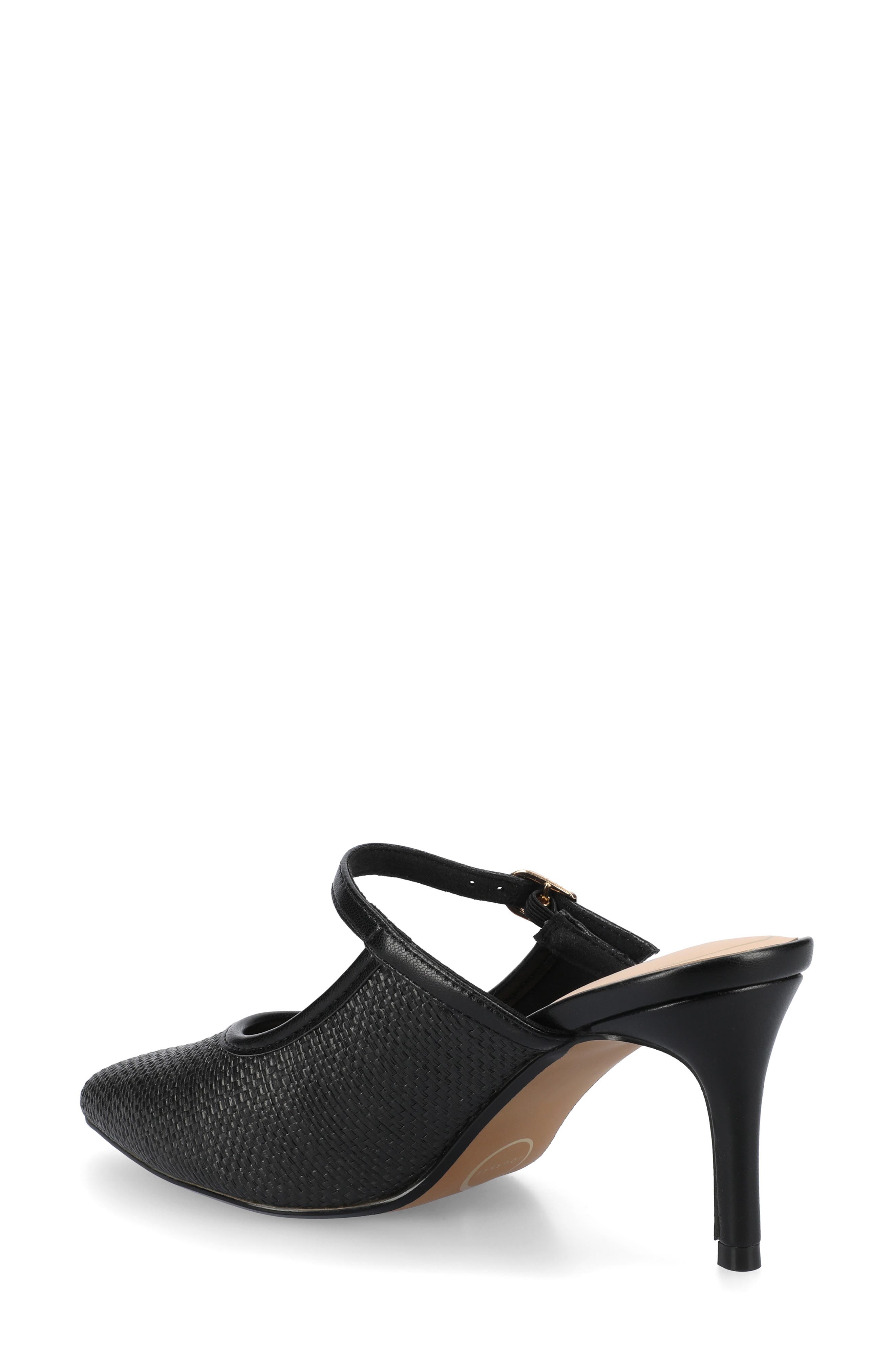 Journee Collection Tiffee Pump, Alternate, color, Black