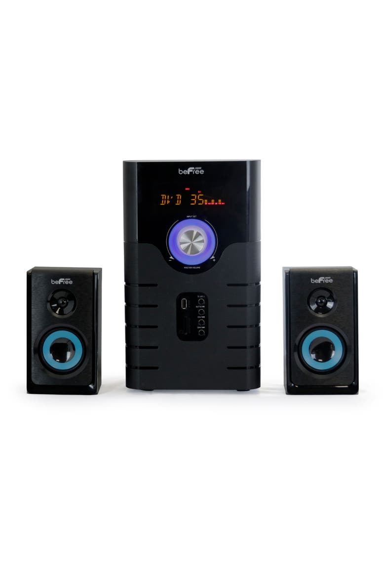 5.1 Channel Bluetooth Surround Sound Speaker, Alternate, color, Blue