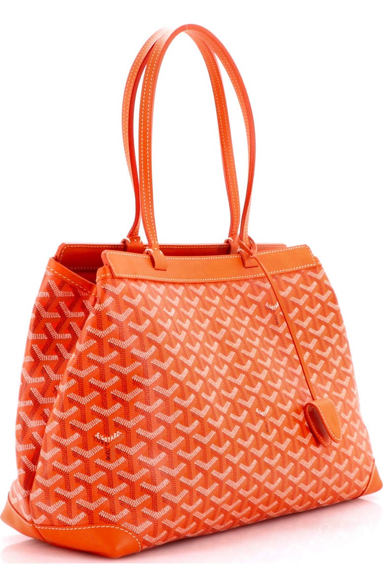 Pre-Owned Goyard Bellechasse Bag Coated Canvas PM, Alternate, color, Orange