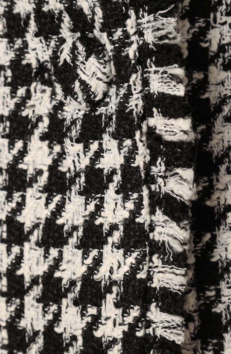 Petal & Pup Leighton Houndstooth Blazer, Alternate, color, Cream