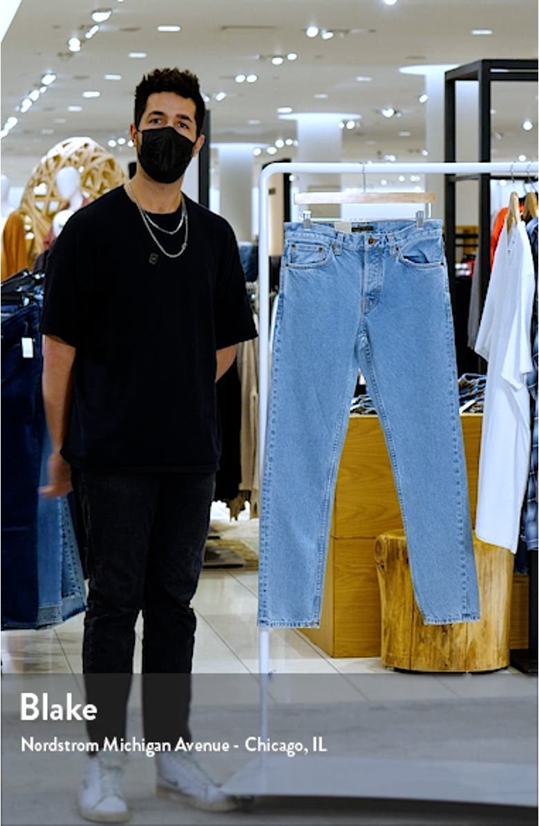 Steady Eddie II Organic Cotton Straight Leg Jeans, sales video thumbnail