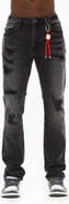 Cult of Individuality Rocker Slim Fit Straight Leg Jeans