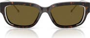 DIESEL® Geck-D 56mm Rectangular Sunglasses