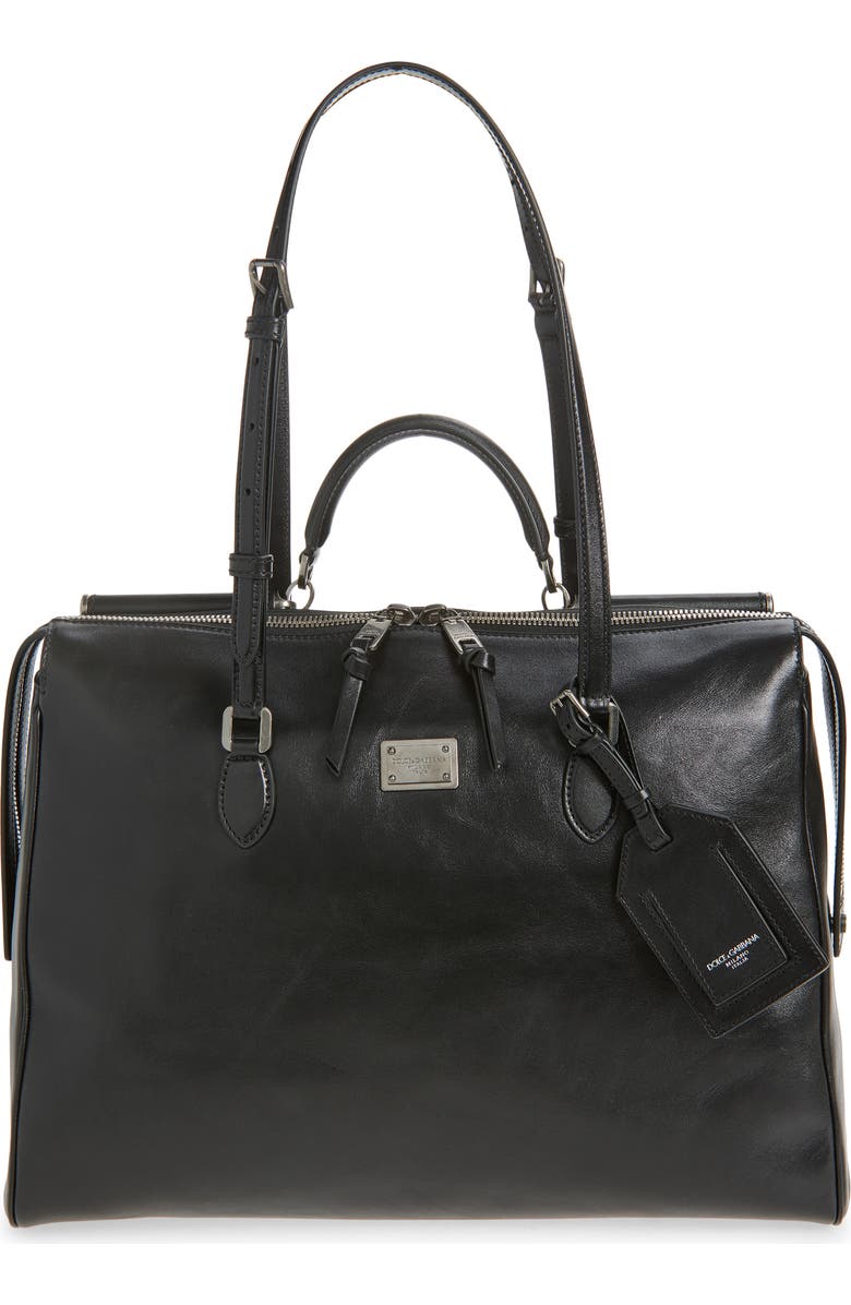 Dolce&Gabbana Vittoria Bag, Main, color, Black