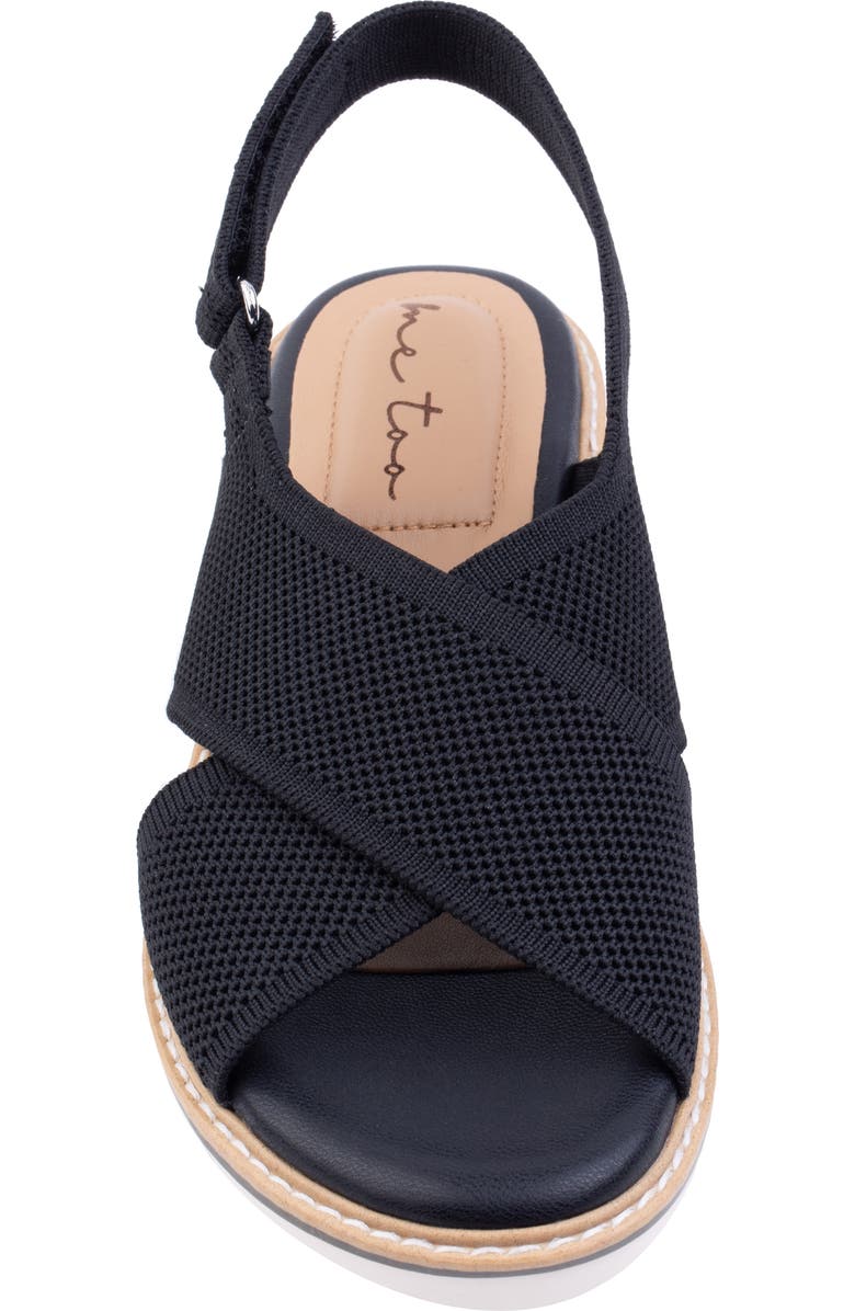 Me Too Azania Slingback Platform Wedge Slide Sandal, Alternate, color,