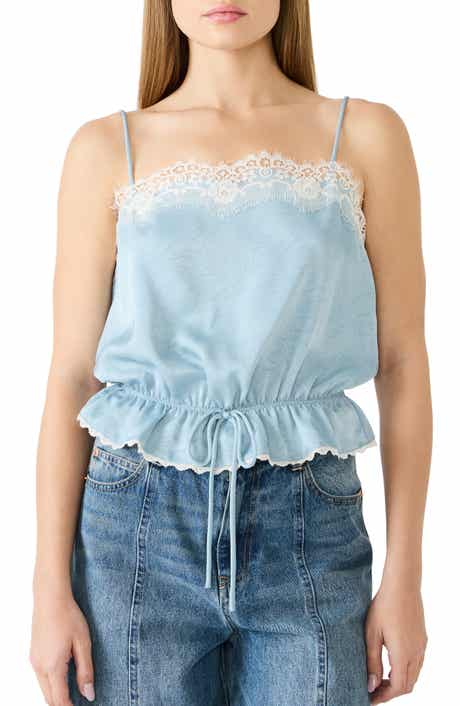 Steve Madden Roan Lace Trim Camisole