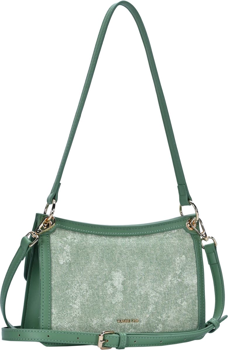 Rachel Zoe Washed Twill Flap Shoulder Bag, Alternate, color,