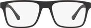 Emporio Armani 52mm Rectangle Optical Glasses