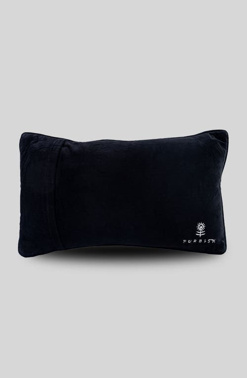 Furbish Brat Needlepoint Pillow In Green